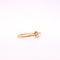 Bague Bague solitaire avec perle de culture or jaune 58 Facettes