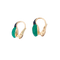 Boucles d'oreilles Boucles d'oreilles Pomellato "Capri" or, chrysoprase, saphirs 58 Facettes 34312