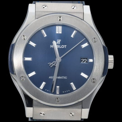 Montre Hublot Montre Classic Fusion Titanium Blue 58 Facettes MT40822