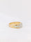 Bague 57 Chevalière Art Deco or platine diamant taille ancienne 0,4ct 58 Facettes J159