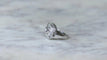Bague 52 Bague Dôme Art Deco Diamants 58 Facettes