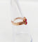 Bague 51.5 Bague antique or rose, rubis synthétiques et perles 58 Facettes A05426