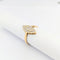Bague 53 Bague marquise en or jaune et diamants 58 Facettes 30057