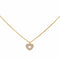 Collier Poiray Collier Coeur Coeur secret Or jaune Diamant 58 Facettes 2841922CN