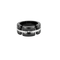 Bague 57 BAGUE CHANEL ULTRA, OR BLANC ET CERAMIQUE NOIRE. 58 Facettes BO/240007/