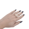 Bague 53 Bague Chanel, "Baroque", or jaune, diamants et perles. 58 Facettes 34262