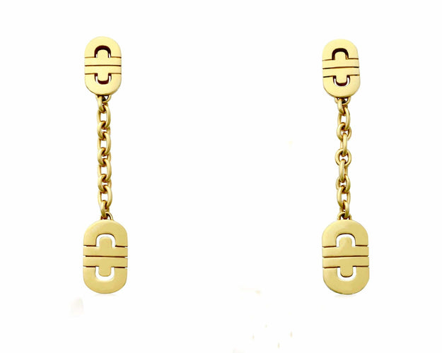 Boucles d'oreilles BULGARI - Boucles d'oreilles Parenthèses en or jaune 58 Facettes