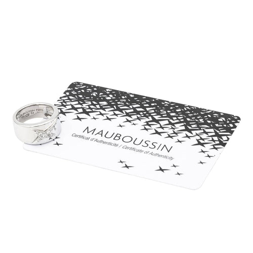 Bague 53 Mauboussin Bague Etoile  Or blanc Diamant 58 Facettes 2397504CN