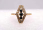Bague 55 Bague en or, diamants et saphirs 58 Facettes 12464