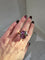 Bague 55 POMELLATO - BAGUE BAHIA OR ROSE - AMÉTHYSTES ET TSAVORITES 58 Facettes RÉF 1_0002311/2