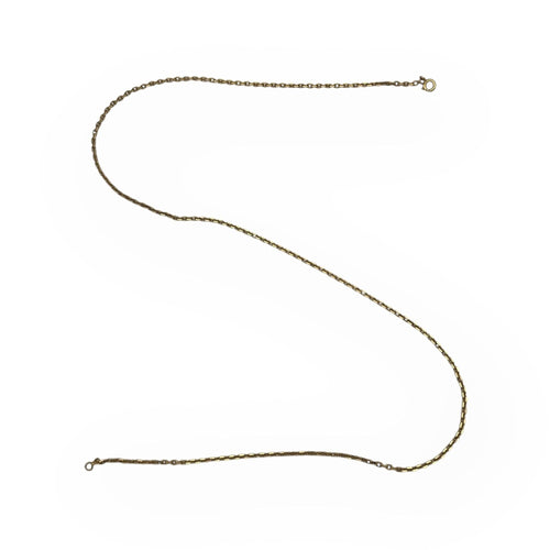 Collier Chaîne maille forçat 57 cm 58 Facettes 149054731