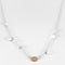 Collier HERMES - Ex-Libris - Sautoir en Argent et or rose 58 Facettes 58FC20