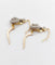 Boucles d'oreilles Dormeuses marguerite - Boucles d’oreilles en or 18k, platine et diamants 58 Facettes A06632