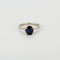Bague 55 MELLERIO - Bague platine, or jaune, saphir et diamants 58 Facettes J1PT666-0000