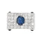 Broche CARTIER - Broche Art déco en platine, saphirs, diamants et cabochons d'onyx 58 Facettes 58FC10