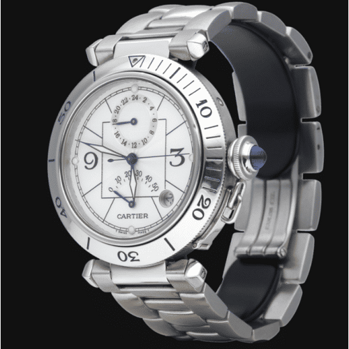 Montre Cartier Montre Pasha Gmt Power Reserve 58 Facettes MT41567