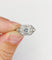Bague 52 Bague tank art deco Platine diamant 0,25 carats entouré de diamants ronds (circa 1920) 58 Facettes A05355