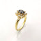 Bague 56 Bague en or saphir et diamants 58 Facettes