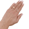 Bague Bague Chaumet, "Anneau", or jaune, diamant princesse. 58 Facettes 34586