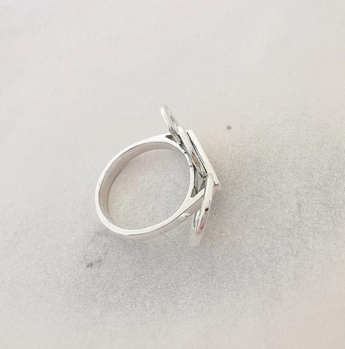 Bague 54 Bague Diamants Or Blanc 18 K 58 Facettes AA 1447