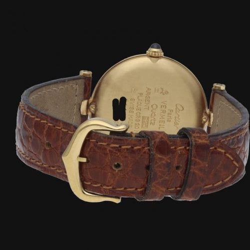 Montre Cartier Montre Must De Cartier Vermeil 58 Facettes MT41223