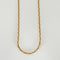 Collier Chaine or jaune maille marine 58 Facettes LP154/6