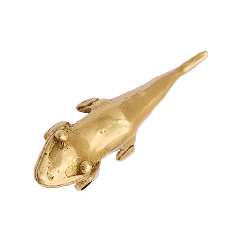 Broche Broche, «Lézard », or jaune. 58 Facettes 34922