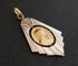 Médaille 2 Ors Art Déco