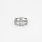 Bague 53 Anneau en or gris avec diamants 58 Facettes 23/499