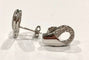 Boucles d'oreilles Boucles d’oreilles or blanc et diamants 58 Facettes