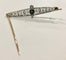 Broche Broche ancienne platine saphir et diamants 58 Facettes