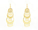 Boucles d'oreilles Boucles d'oreilles pendantes en or jaune 58 Facettes
