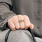Bague 55.5 Bague or jaune, rubis et diamants 58 Facettes GULK244