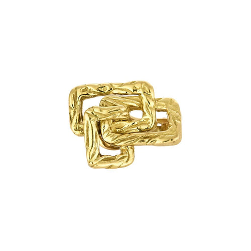 MAUBOUSSIN VINTAGE - Boucles d'oreilles en or jaune