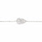 Bracelet Dinh Van Bracelet Double coeur Or blanc Diamant 58 Facettes 3808685RV