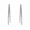 Boucles d'oreilles Boucles d'oreilles Créoles Or blanc Diamant 58 Facettes 3367807CN