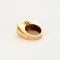 Bague 52 Bague Tank or jaune et gris et diamants 58 Facettes PER0048