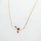Collier Collier en or jaune  et rubis 58 Facettes 32891
