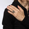 Bague Bague vintage diamants émeraudes 58 Facettes G13196