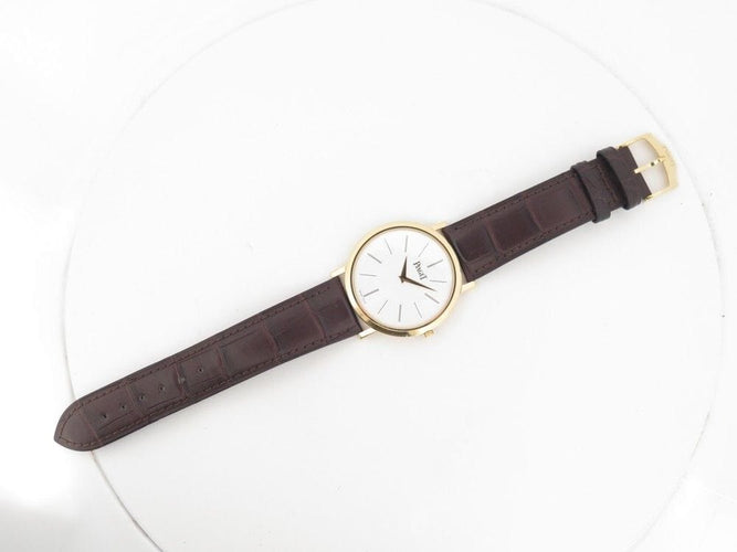 Montre montre PIAGET altiplano 38 mm mecanique or jaune 58 Facettes 259149
