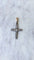 Pendentif Croix Dévote Diamants 58 Facettes