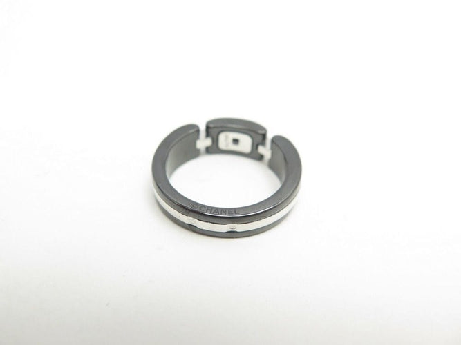 Bague 60 bague CHANEL ultra pm or blanc ceramique diamants 58 Facettes 259225