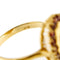 Bague avec grenats