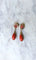 Boucles d'oreilles Boucles d'Oreilles Gouttes Corail 58 Facettes