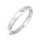 Bracelet Chanel "Trois Symboles" or blanc, diamants. 58 Facettes 34217