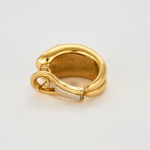Boucles d'oreilles CHAUMET - Liens - Boucles d'oreilles or jaune 58 Facettes AUX1050