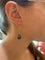 Boucles d'oreilles Boucles d’Oreilles Gouttes pavées Saphirs Diamants Or 18 Carats 58 Facettes BO161