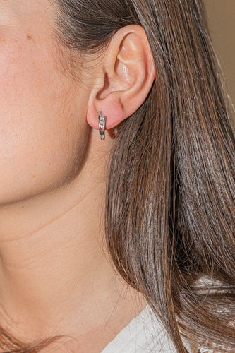Boucles d'oreilles Boucles d'oreilles Créoles Or blanc Diamant 58 Facettes 2999634CN