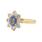 Bague 55 Bague Pompadour Or jaune Saphir 58 Facettes 3332916CN