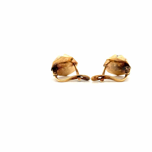 Boucles d'oreilles Dormeuses or jaune 58 Facettes 2-BOB2-GS35123